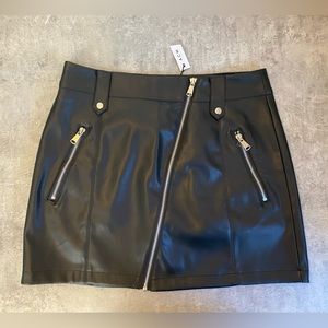 Pleather skirt NWT